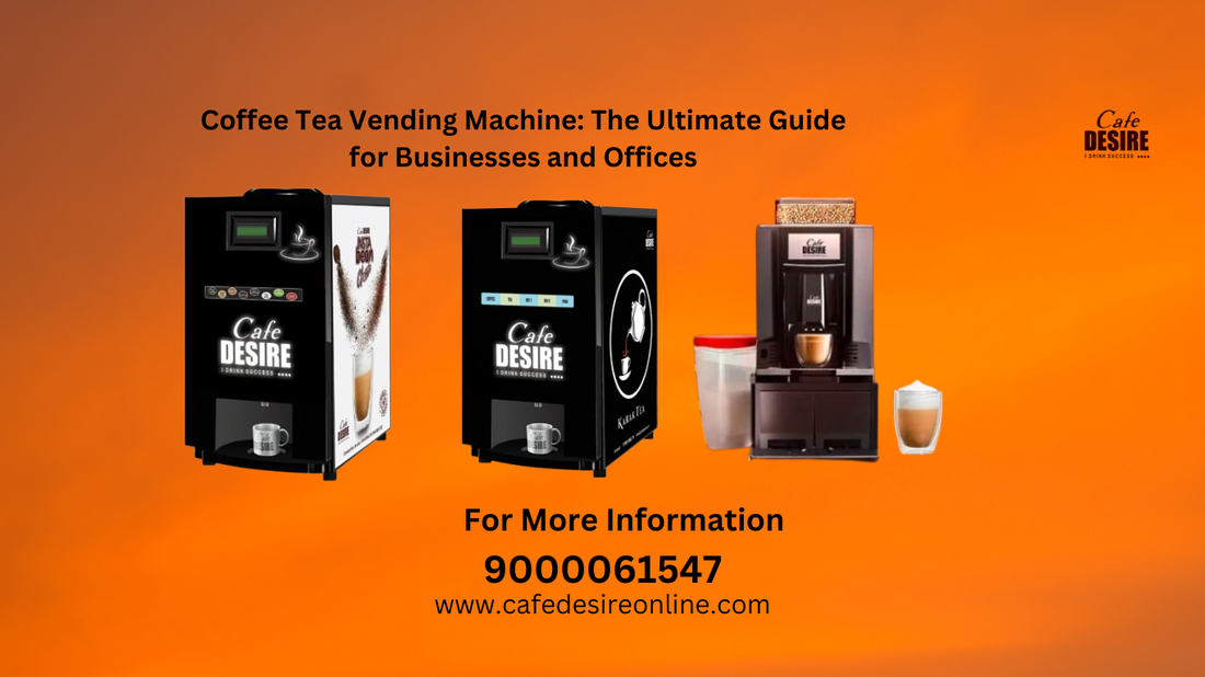 Coffee Tea Vending Machine: The Ultimate Guide for Businesses and Offices