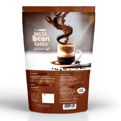 Insta Bean Coffee - 250g - cafedesireonline.com
