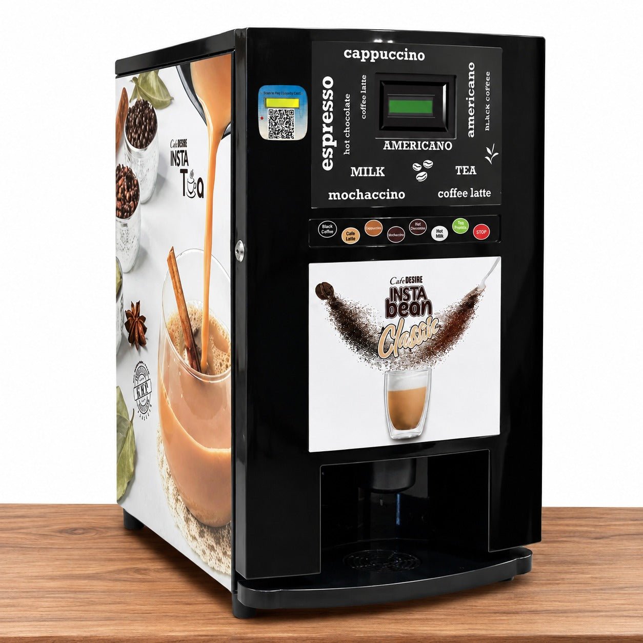 InstaBean Classic 7X QR Enabled Vending Machine