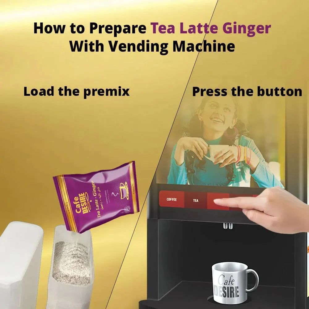 Tea Latte - Ginger Premix - 500g - cafedesireonline.com