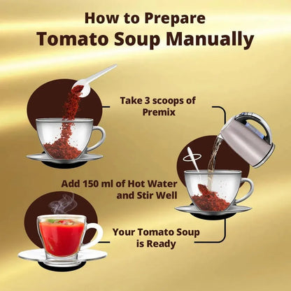 Tomato Soup Premix - 500g Jar - cafedesireonline.com