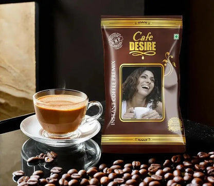 Instant Coffee Premix - 1Kg - Premium Blend - cafedesireonline.com