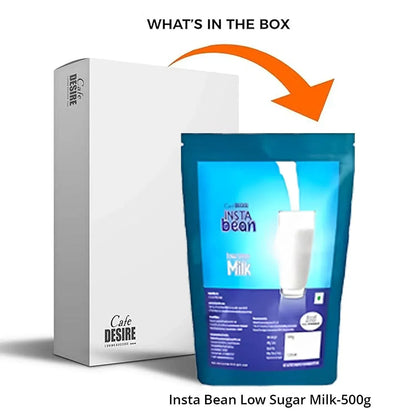 Insta Bean Low Sugar Milk - 500g - cafedesireonline.com