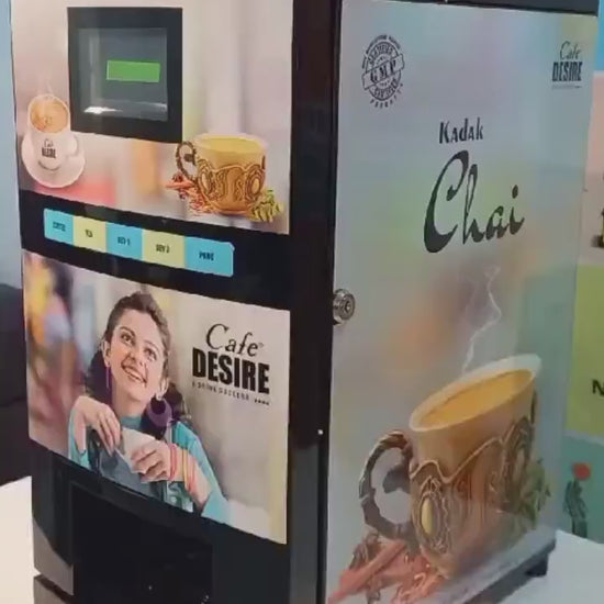 Coffee Machine 4 Lane Four Beverage Options video