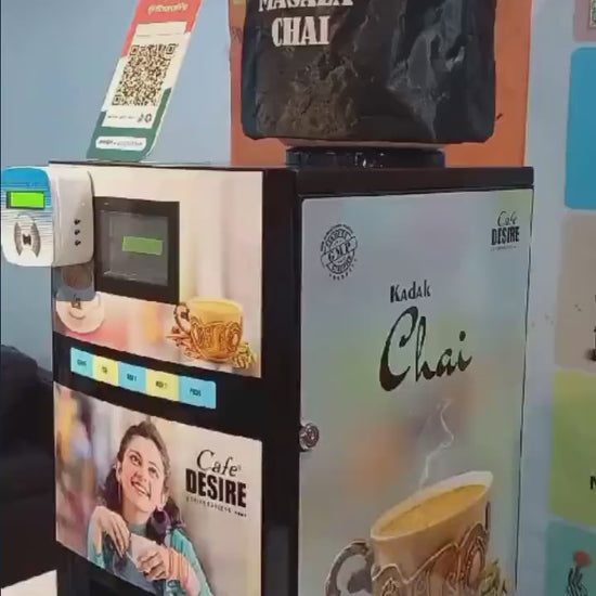 QR Code Coffee Machine