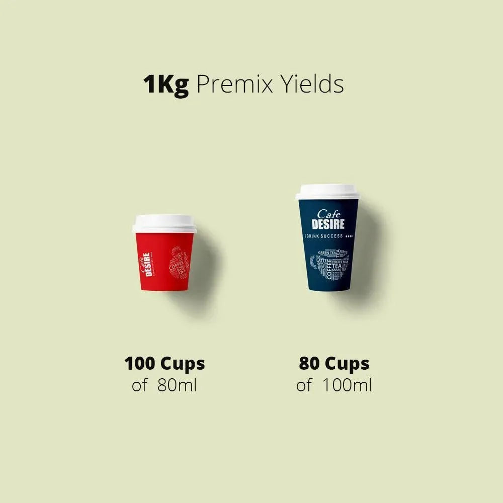 Cardamom Tea Premix - 1Kg - Red Range Economy Blend - cafedesireonline.com